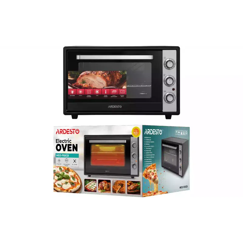 Električna peč Ardesto, Black (MEO-F60CB)