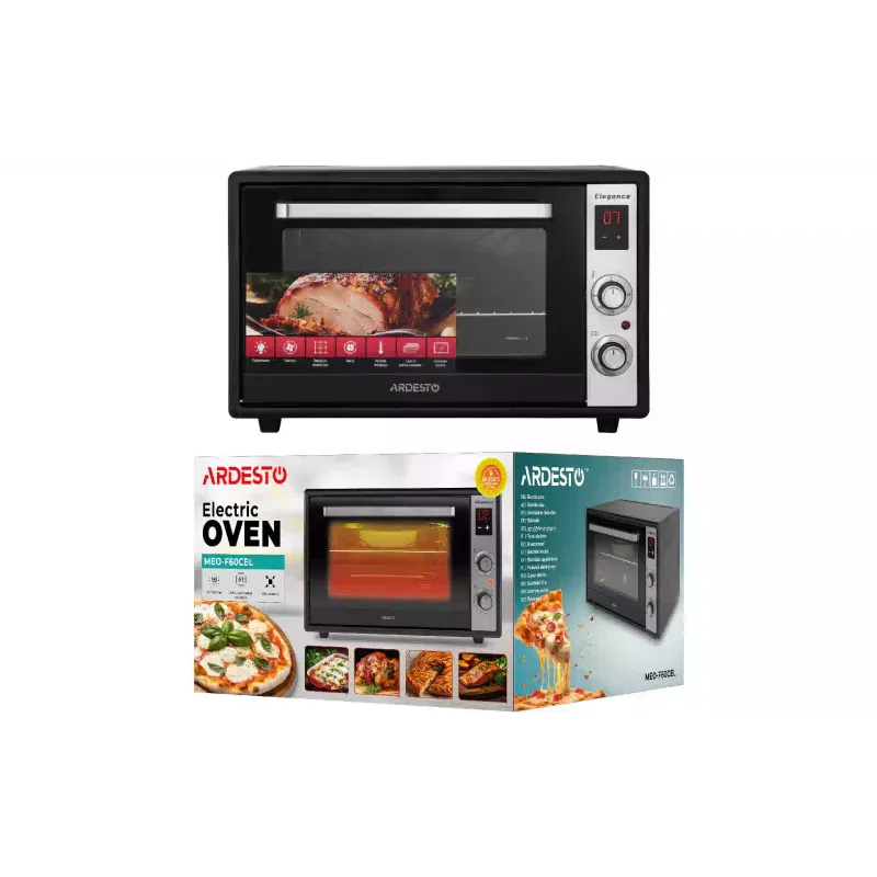 Ηλεκτρικός φούρνος Ardesto, Black (MEO-F60CEL)