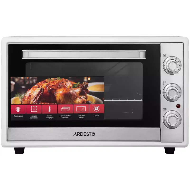 Електрическа пещ Ardesto, White (MEO-F60W)