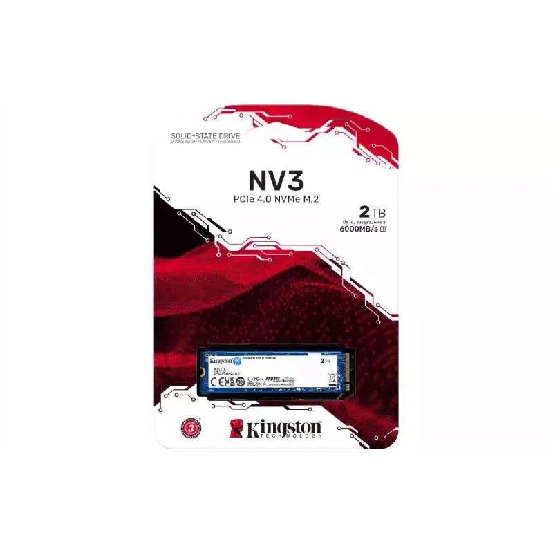 Armazenamento SSD Kingston (SNV3S/2000G)