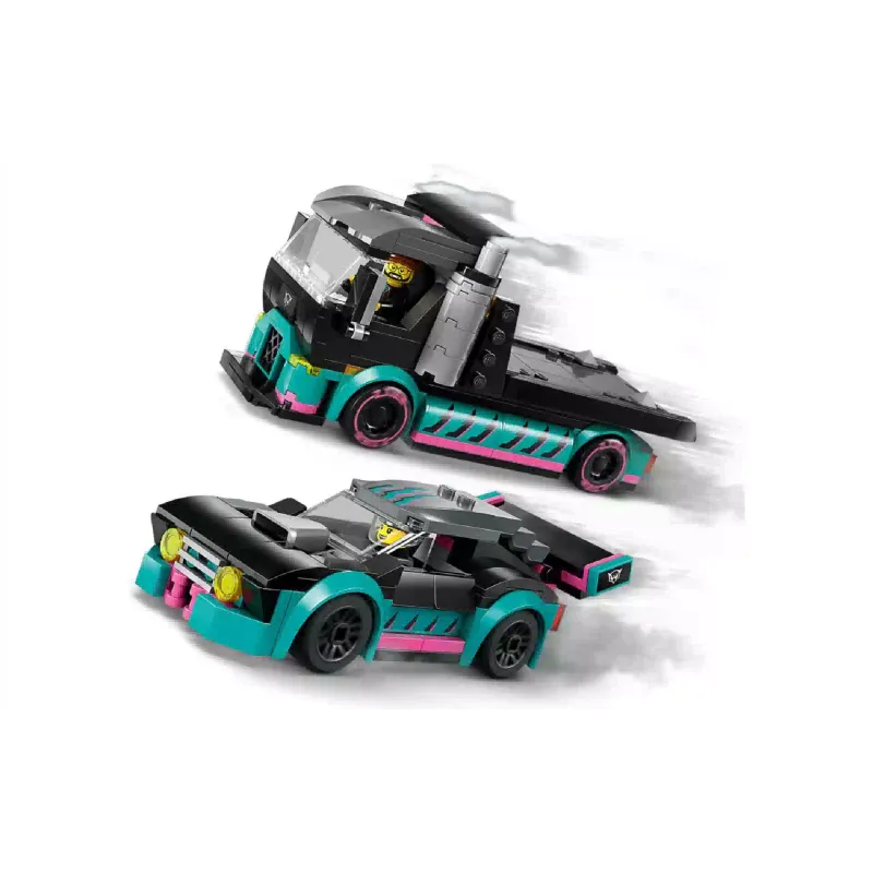 Construtor LEGO City Race Car and Car Carrier Truck (60406)