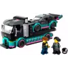 Construtor LEGO City Race Car and Car Carrier Truck (60406)