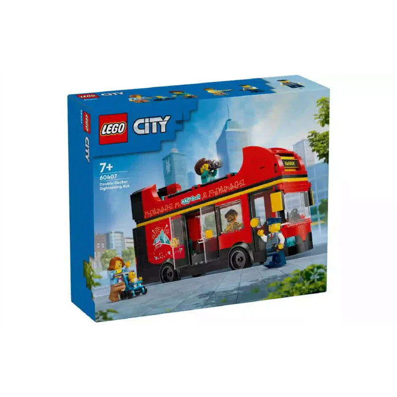 Constructor LEGO City Double-Decker Sightseeing Bus (60407)