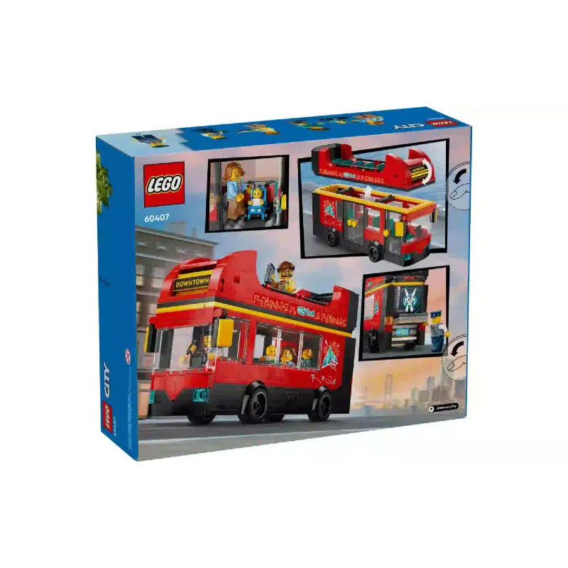 Constructor LEGO City Double-Decker Sightseeing Bus (60407)