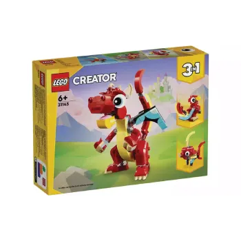 Konstruktőr LEGO Creator 3-in-1 Red Dragon (31145)