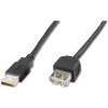 Кабель Digitus  Black (AK-300200-018-S)