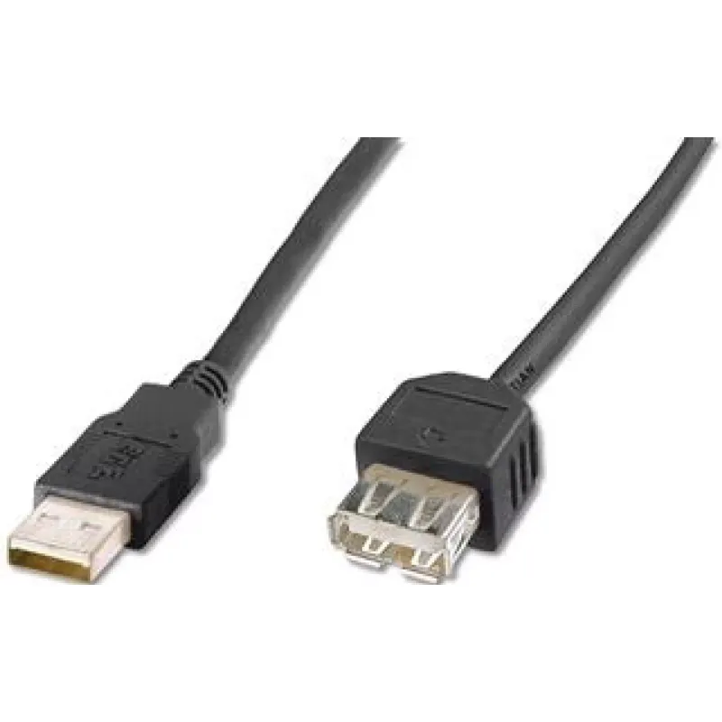 Кабель Digitus  Black (AK-300200-018-S)