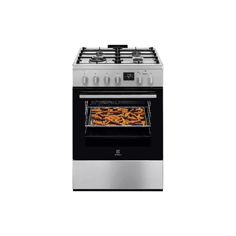 Kombinirani štedilnik Electrolux, Stainless steel (LKK664220X)