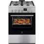 Kombinirani štedilnik Electrolux, Stainless steel (LKK664220X)