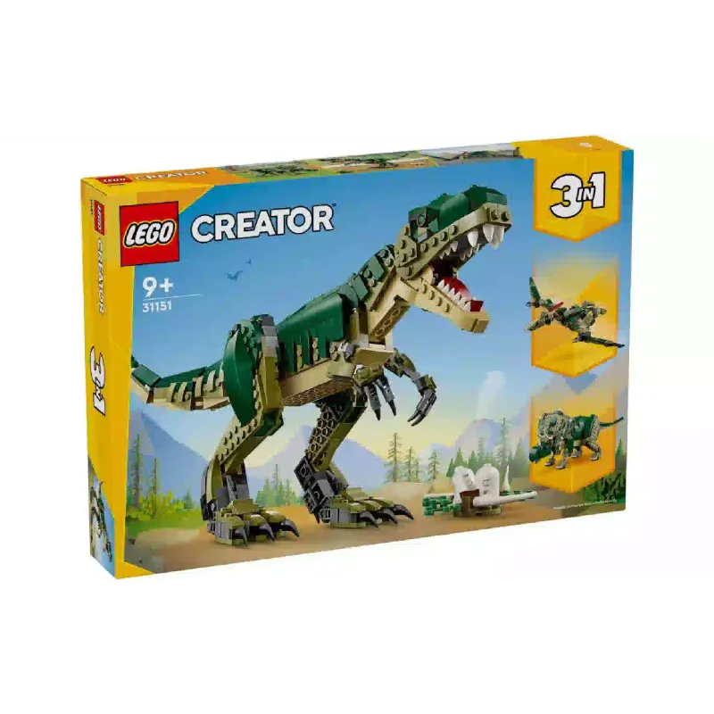 Κατασκευαστής LEGO Creator 3-in-1 T. rex (31151)