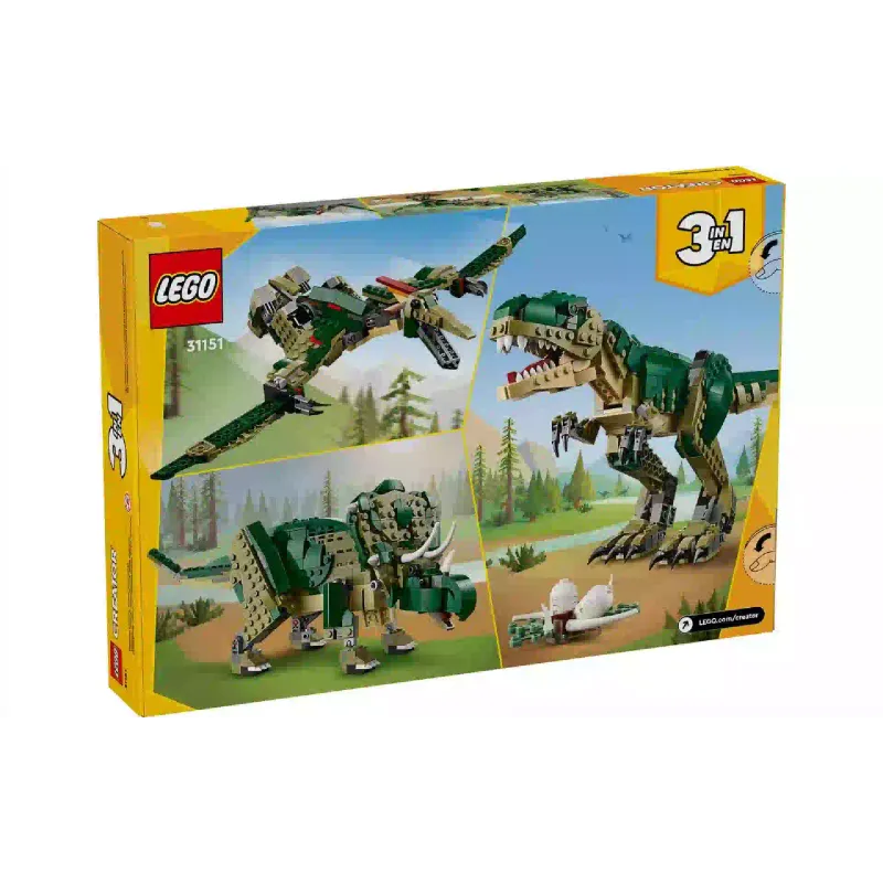 Κατασκευαστής LEGO Creator 3-in-1 T. rex (31151)