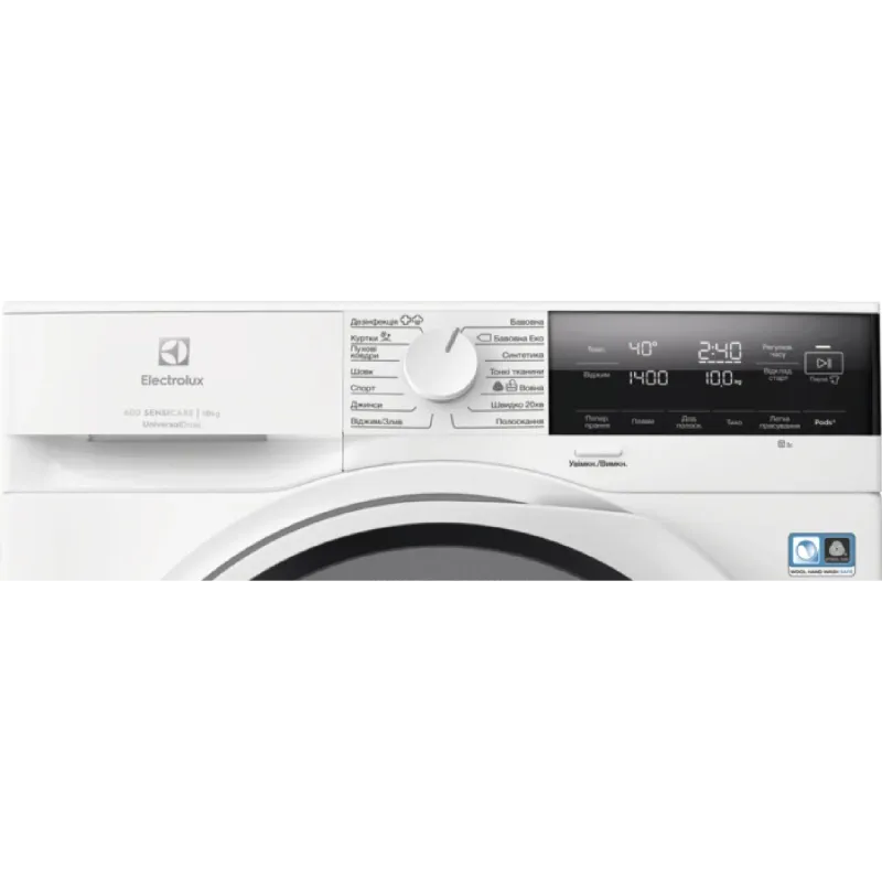 Washing machine Electrolux (EW6F3414UU), White