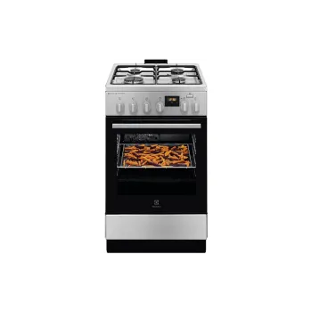 Συνδυασμένη σόμπα Electrolux, Stainless steel (LKK560222X)