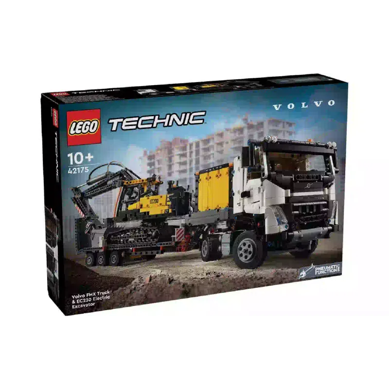 منشئ LEGO Technic Volvo FMX Truck & EC230 Electric Excavator (42175)