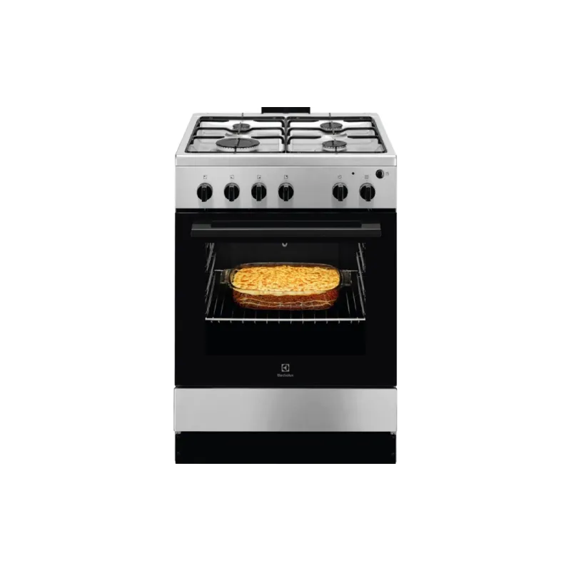 Gas stove Electrolux (LKG600001X), Stainless steel