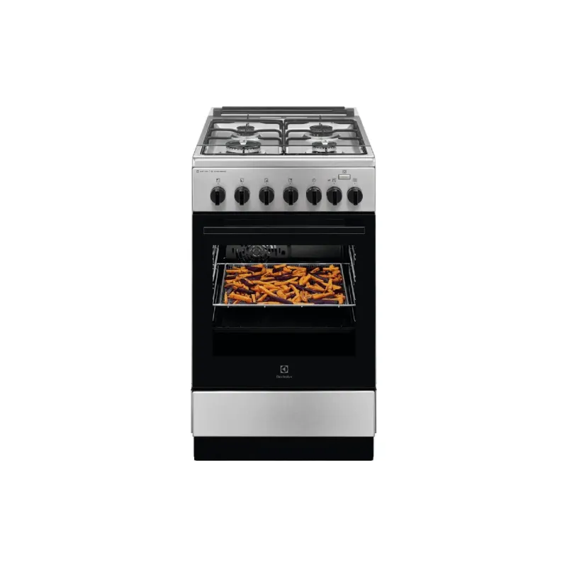 Kombinált tűzhely Electrolux, Stainless steel (LKK560010X)