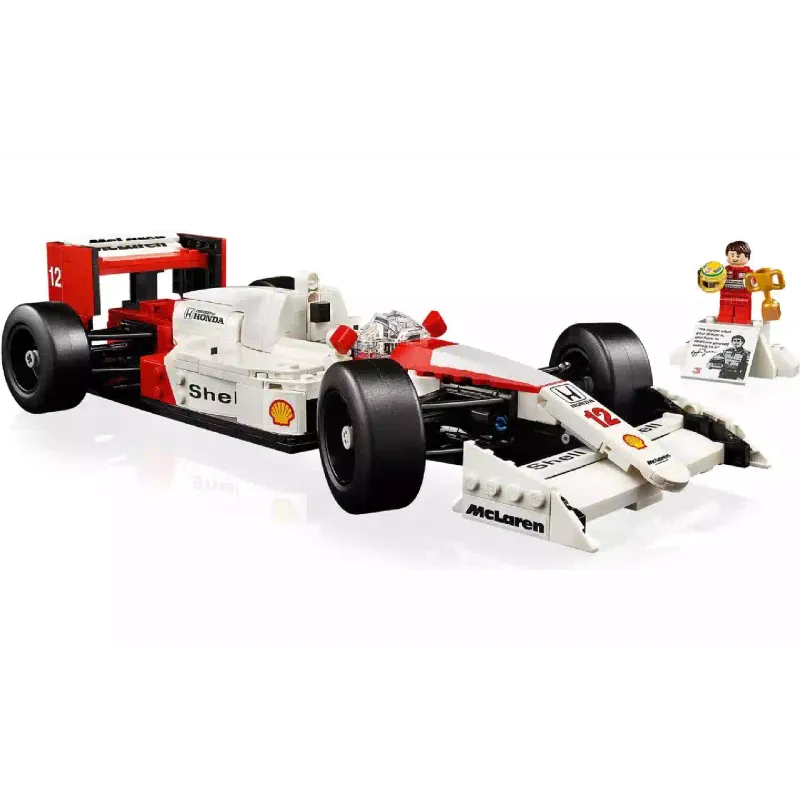Construtor LEGO Icons McLaren MP4/4 & Ayrton Senna (10330)