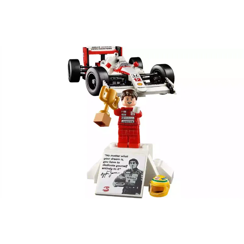 Construtor LEGO Icons McLaren MP4/4 & Ayrton Senna (10330)