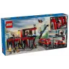 Konstruktor LEGO City Fire Fire Station with Fire Truck (60414)