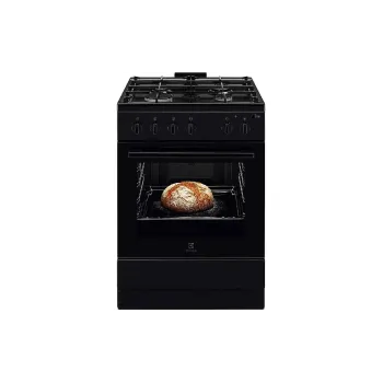 Fogão a gás Electrolux, Black (LKG604013K)