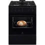 Газова печка Electrolux, Black (LKG604013K)