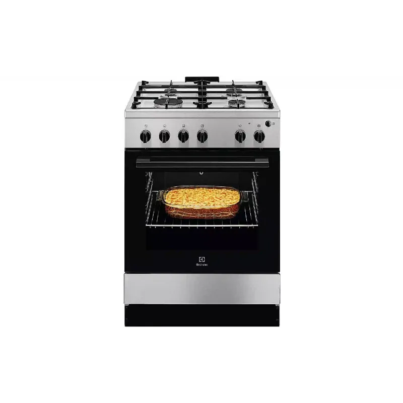 Plinski štedilnik Electrolux, Stainless steel (LKG604013X)