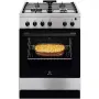 Plinski štedilnik Electrolux, Stainless steel (LKG604013X)