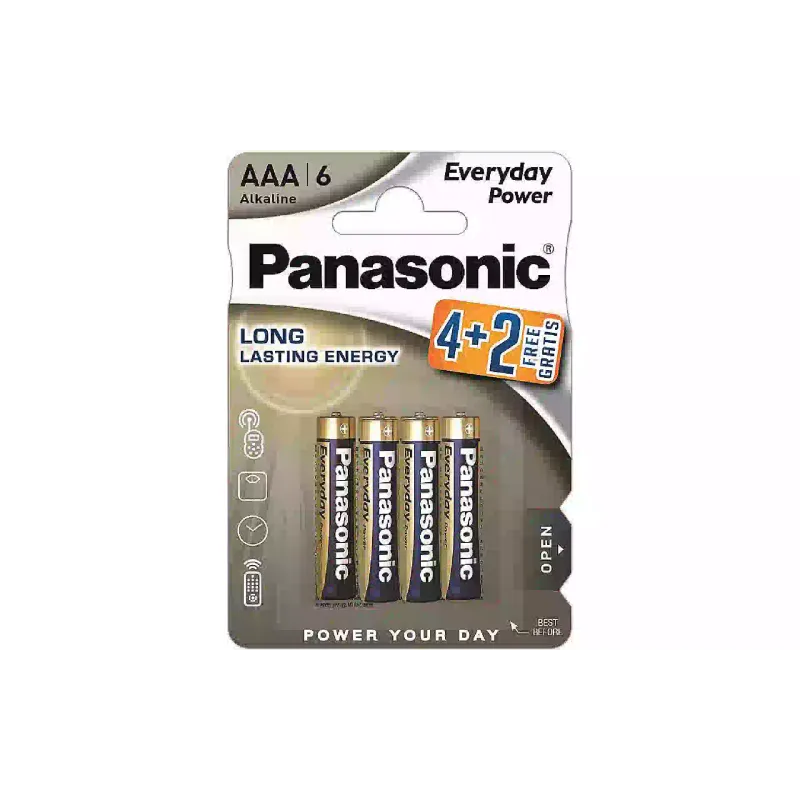 Μπαταρία Panasonic AAA (LR03REE/6B2F)