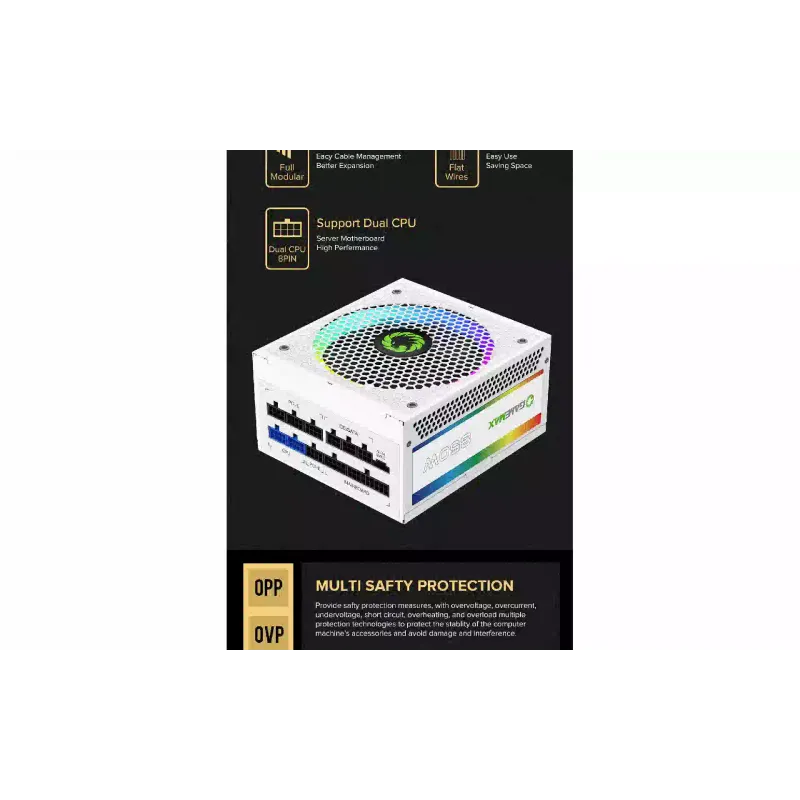 Блок живлення Gamemax  (RGB850ProWH)