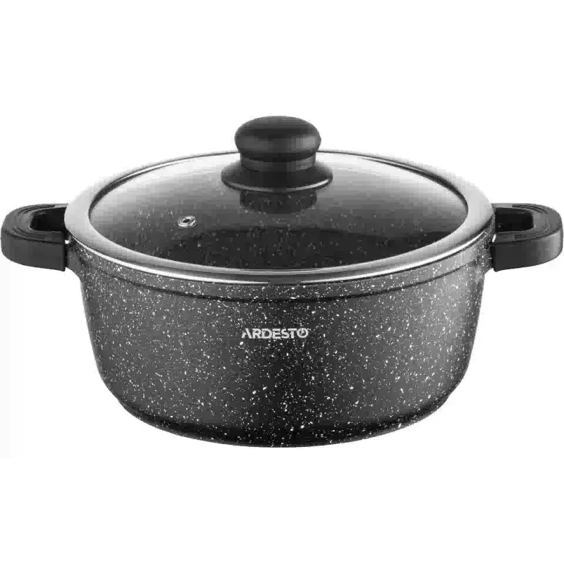 Cacerola con tapa Ardesto Gemini Anzio, Black (AR2430GE)