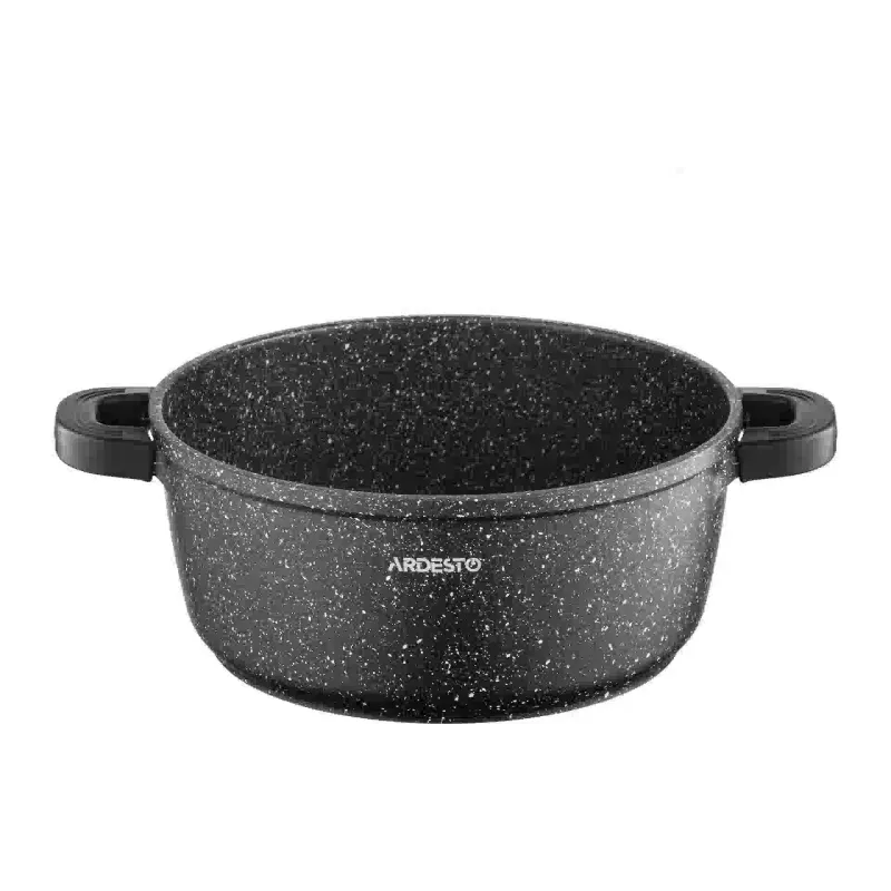 Cacerola con tapa Ardesto Gemini Anzio, Black (AR2430GE)