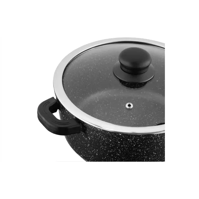 Cacerola con tapa Ardesto Gemini Anzio, Black (AR2430GE)