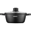 قدر مع غطاء Ardesto Gemini Anzio, Black (AR2418GE)