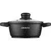 Тенджера с капак Ardesto Gemini Anzio, Black (AR2412GE)
