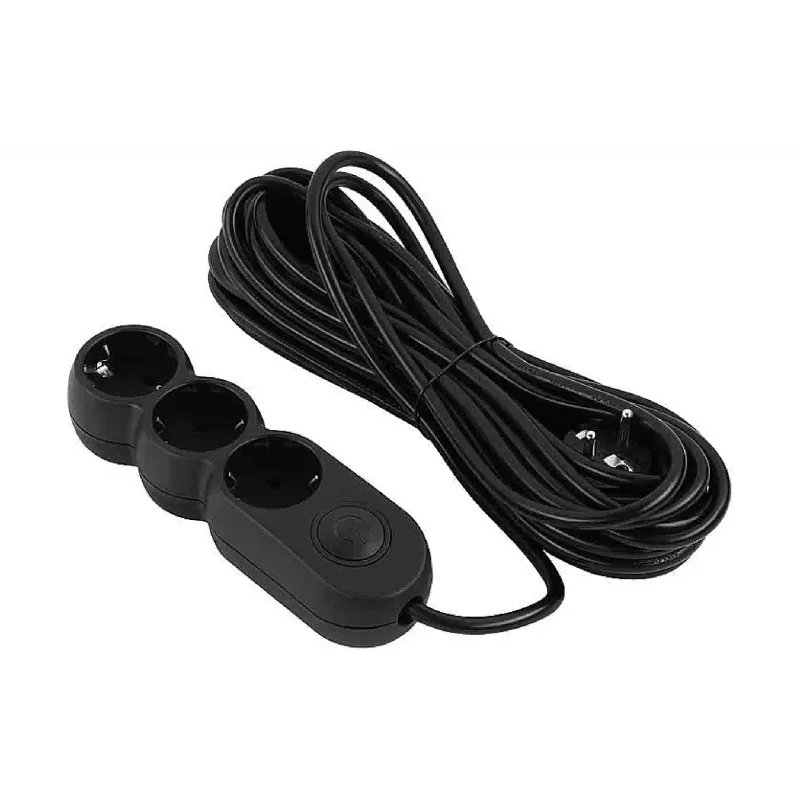 Network extension cord 2E, Black (2E-U03VES10MBK)