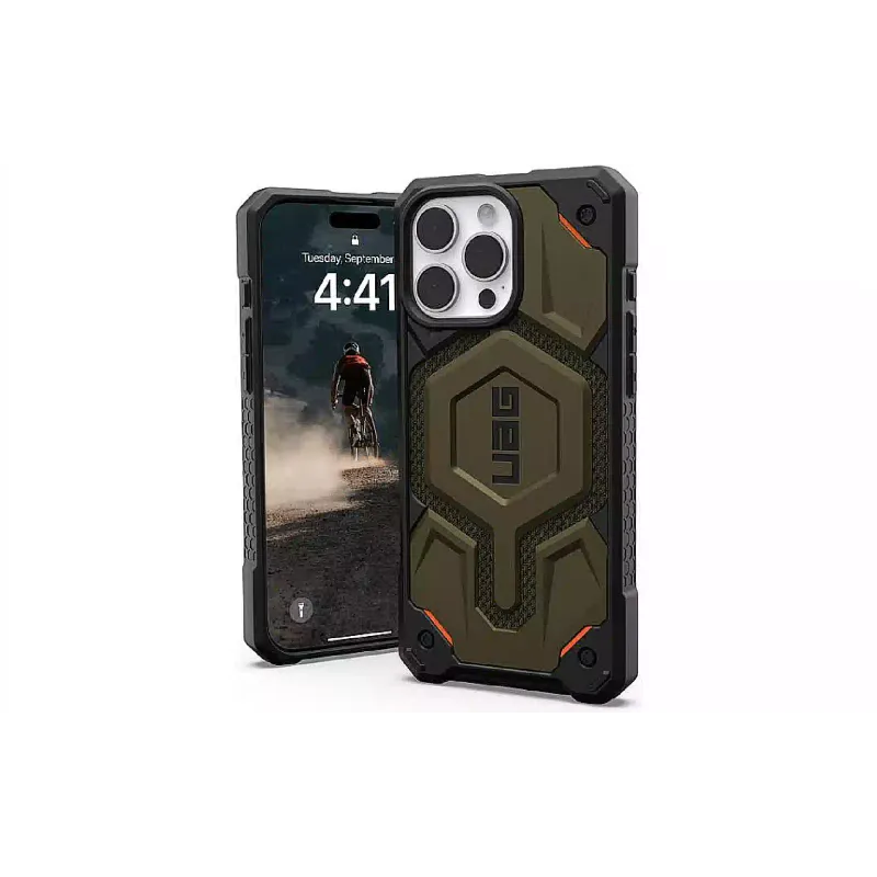قضية UAG Monarch Pro MagSafe, Kevlar Element Green (11445711397B)