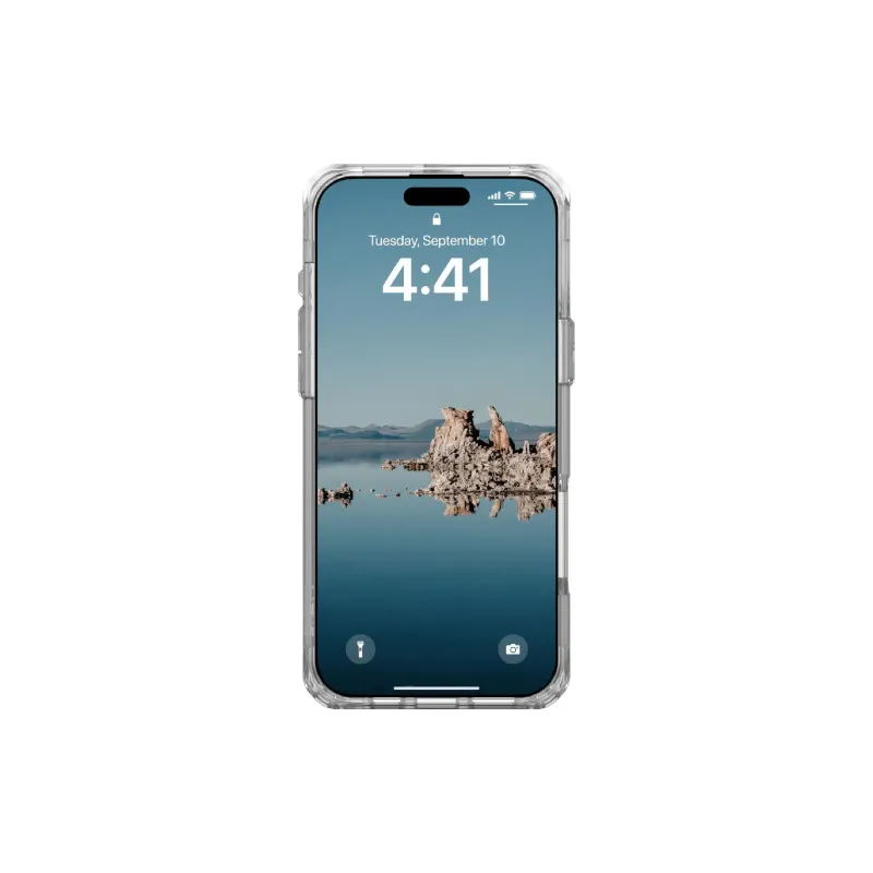 Case UAG Plyo MagSafe (114481114333), for Apple iPhone 16 Pro Max, Ice/Silver