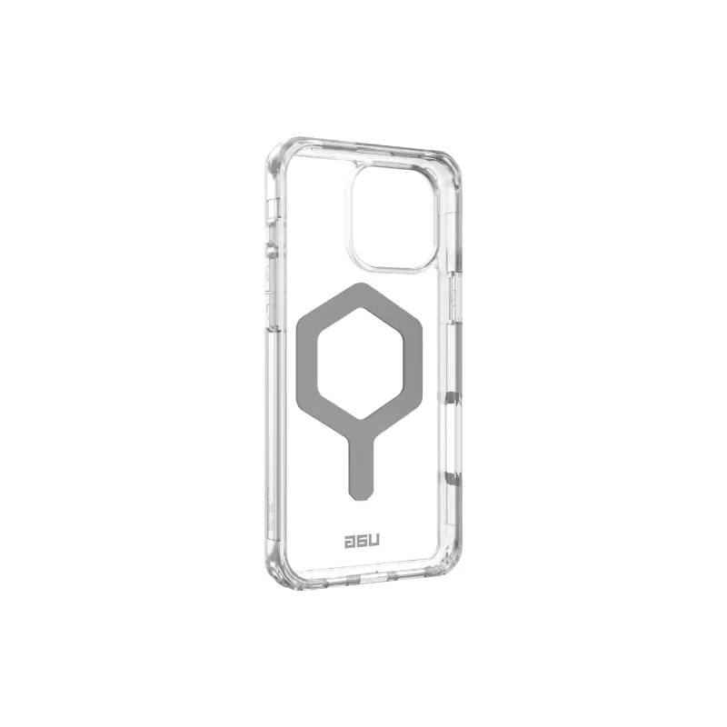Case UAG Plyo MagSafe (114481114333), for Apple iPhone 16 Pro Max, Ice/Silver