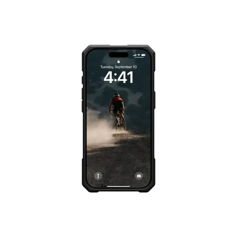 Чохол UAG Monarch Pro MagSafe (114456114242), для Apple iPhone 16 Pro, Carbon Fiber