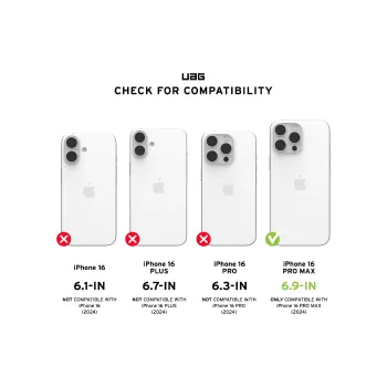 Чохол UAG Metropolis LT MagSafe (114453113972), для Apple iPhone 16 Pro Max, Kevlar Olive