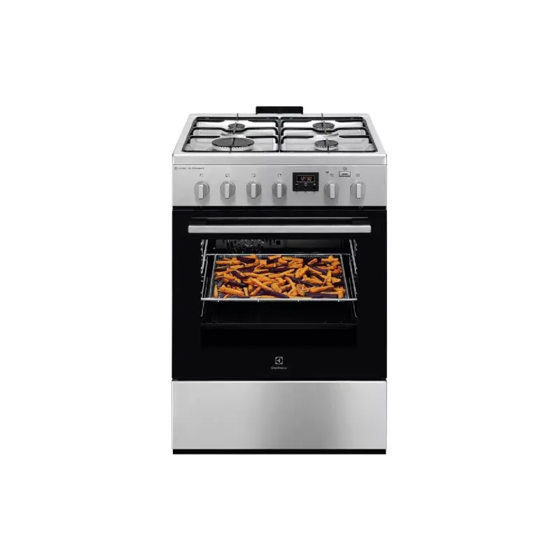 Плита комбінована Electrolux (LKK660221X), 58 л, Stainless steel