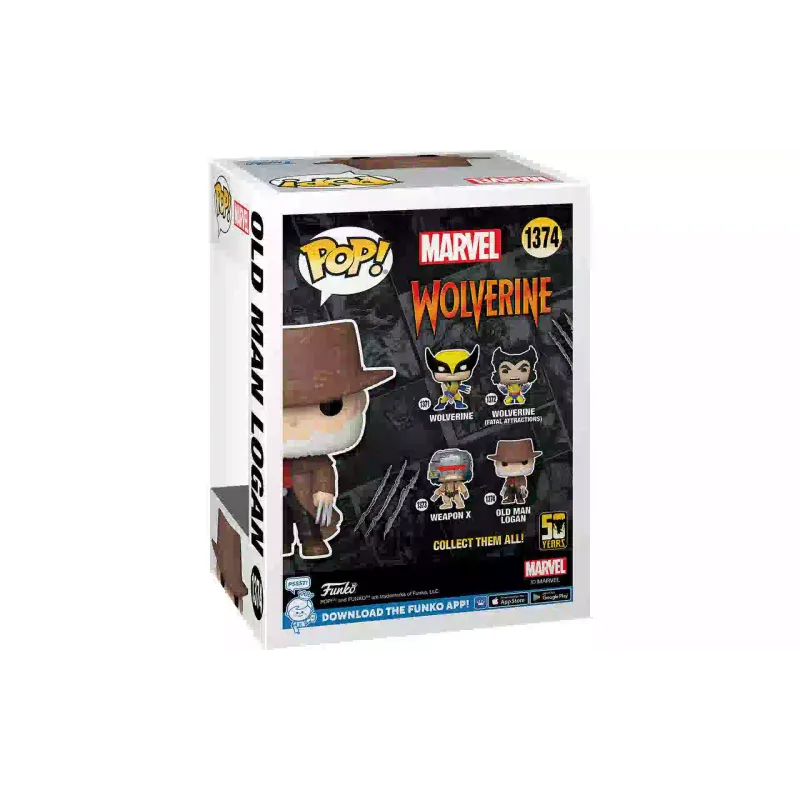 تمثال صغير Funko POP Marvel Wolverine 50th Ultimate Old Man Logan (5908305247739)