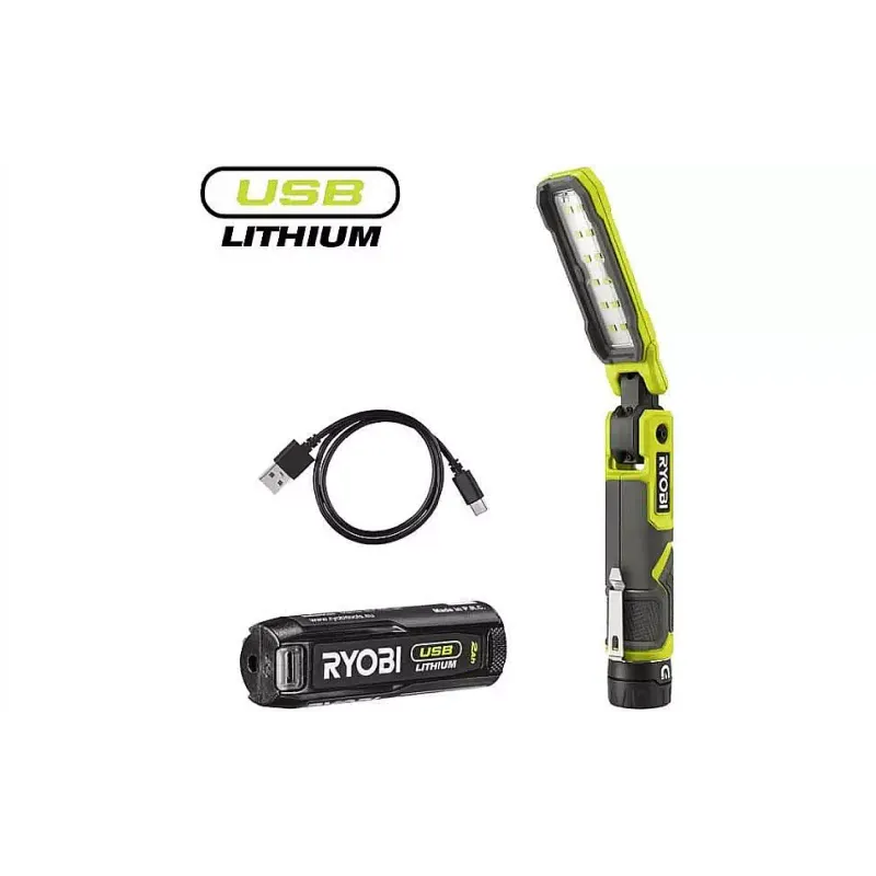 مصباح التفتيش Ryobi USB Lithium RLI4-120G (5133006225)