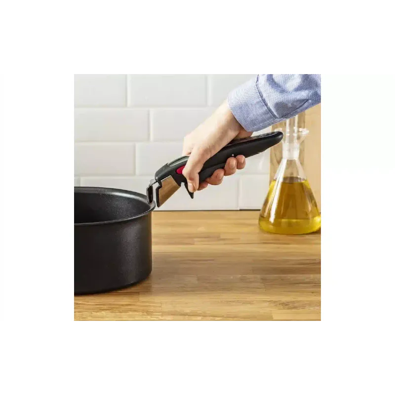 A alça dos pratos é removível Tefal Ingenio, Black (L9863153)
