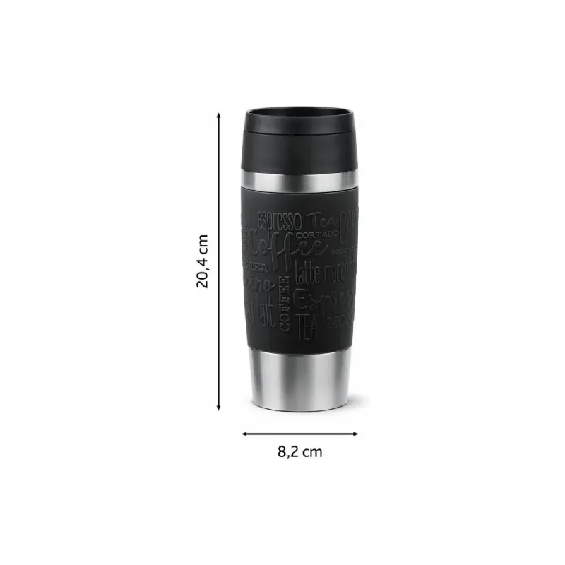 Термочаша Tefal Travel Mug Classic, Black (N2020210)