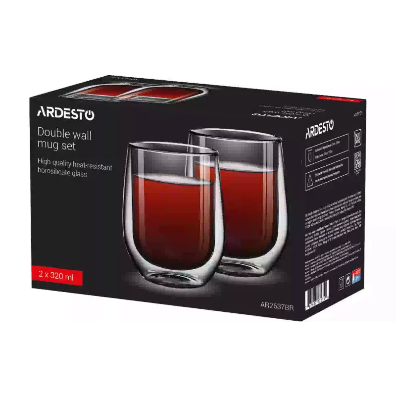 Cup Ardesto, Transparent (AR2637BR)