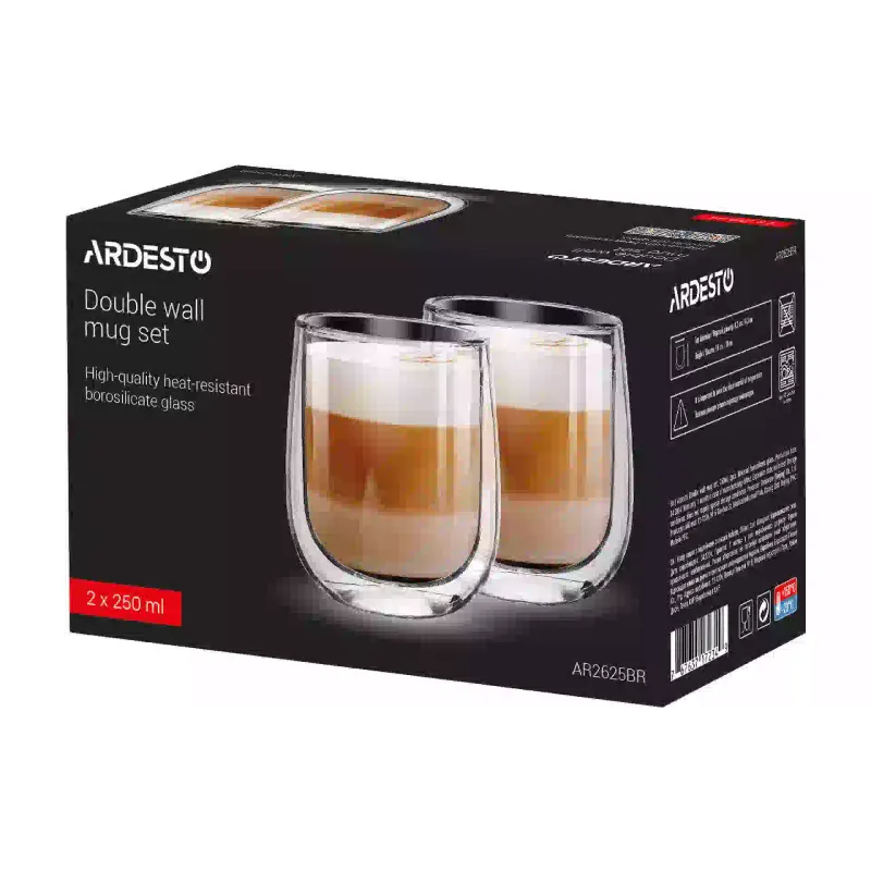 Φλιτζάνι Ardesto, Transparent (AR2625BR)