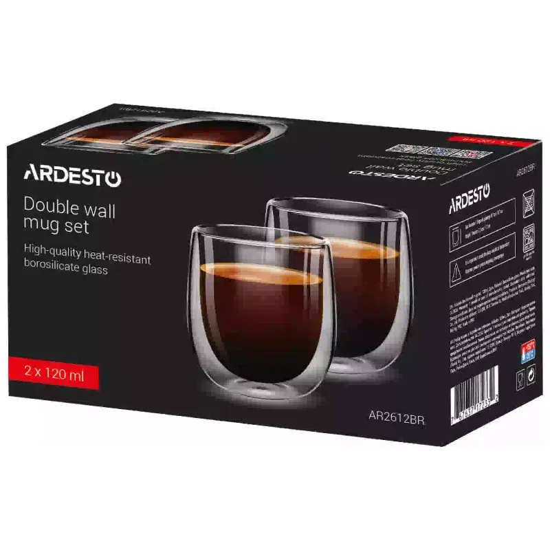 Xícara Ardesto, Transparent (AR2612BR)