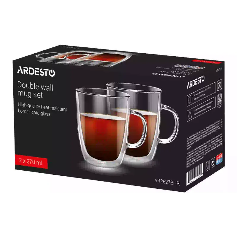 Φλιτζάνι Ardesto, Transparent (AR2627BHR)