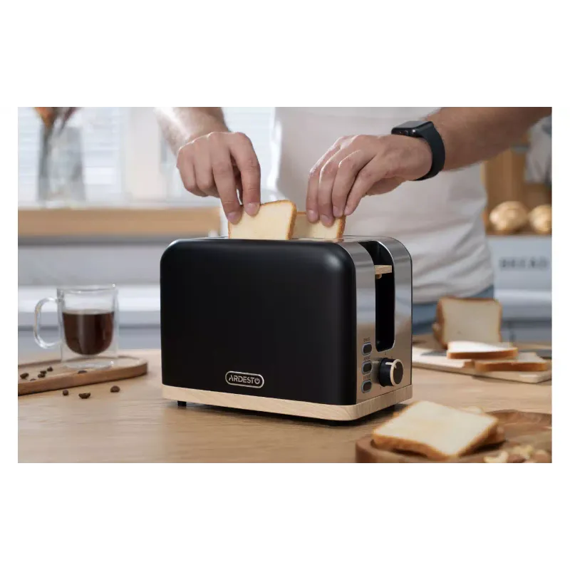 Opekač kruha Ardesto, Black (T-F420BWD)